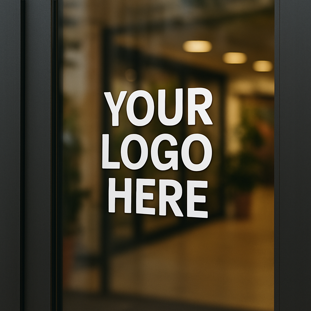 Custom Vinyl Print & Cut Decal Business Logo – Upload Your Logo or Design