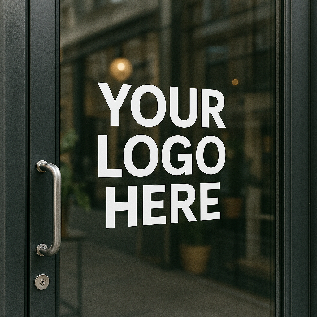 Custom Vinyl Print & Cut Decal Business Logo – Upload Your Logo or Design