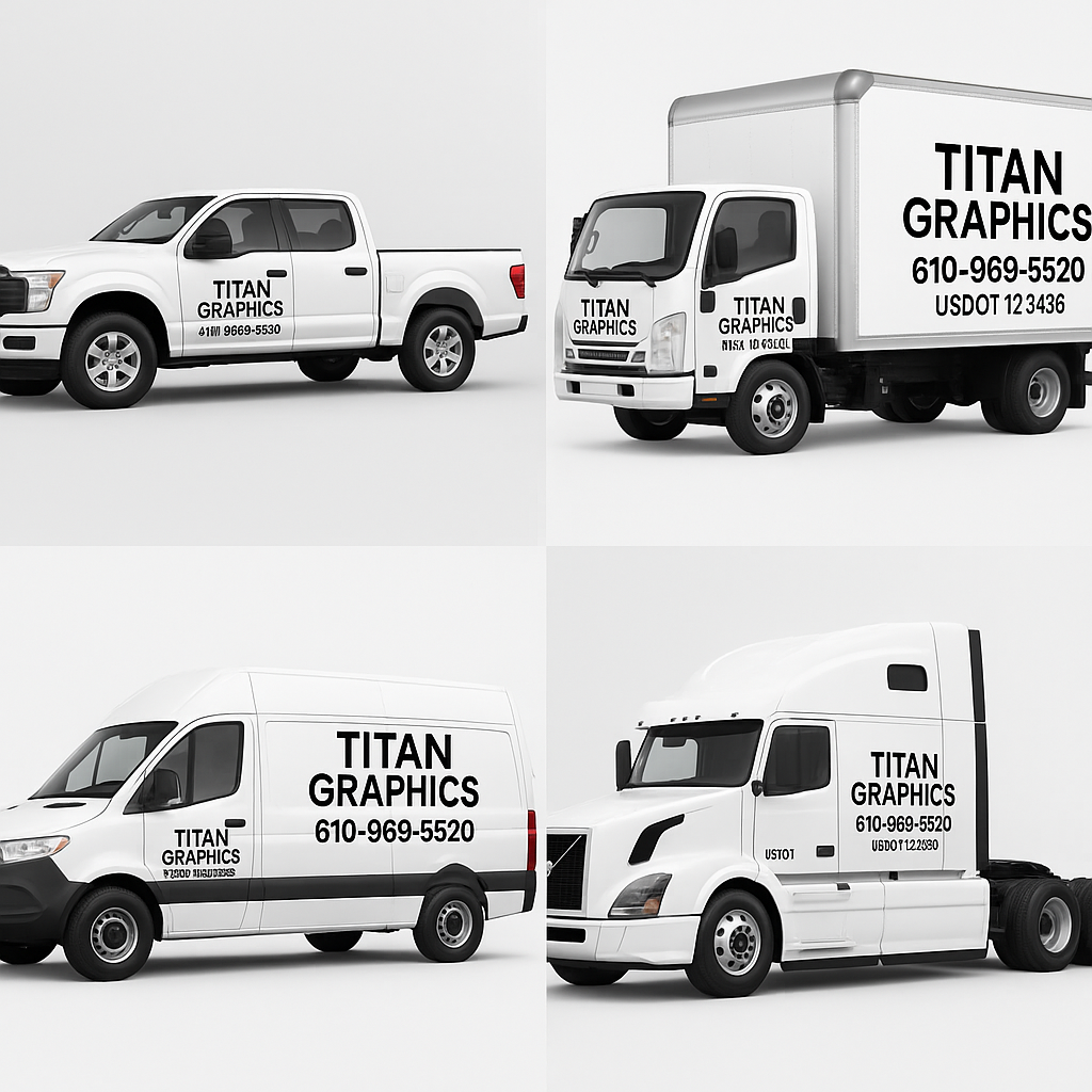 Custom Vinyl – Vehicle Lettering