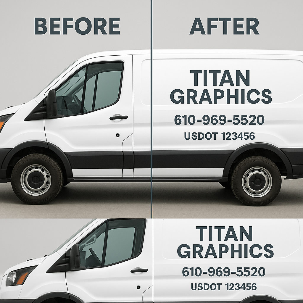 Custom Vinyl – Vehicle Lettering