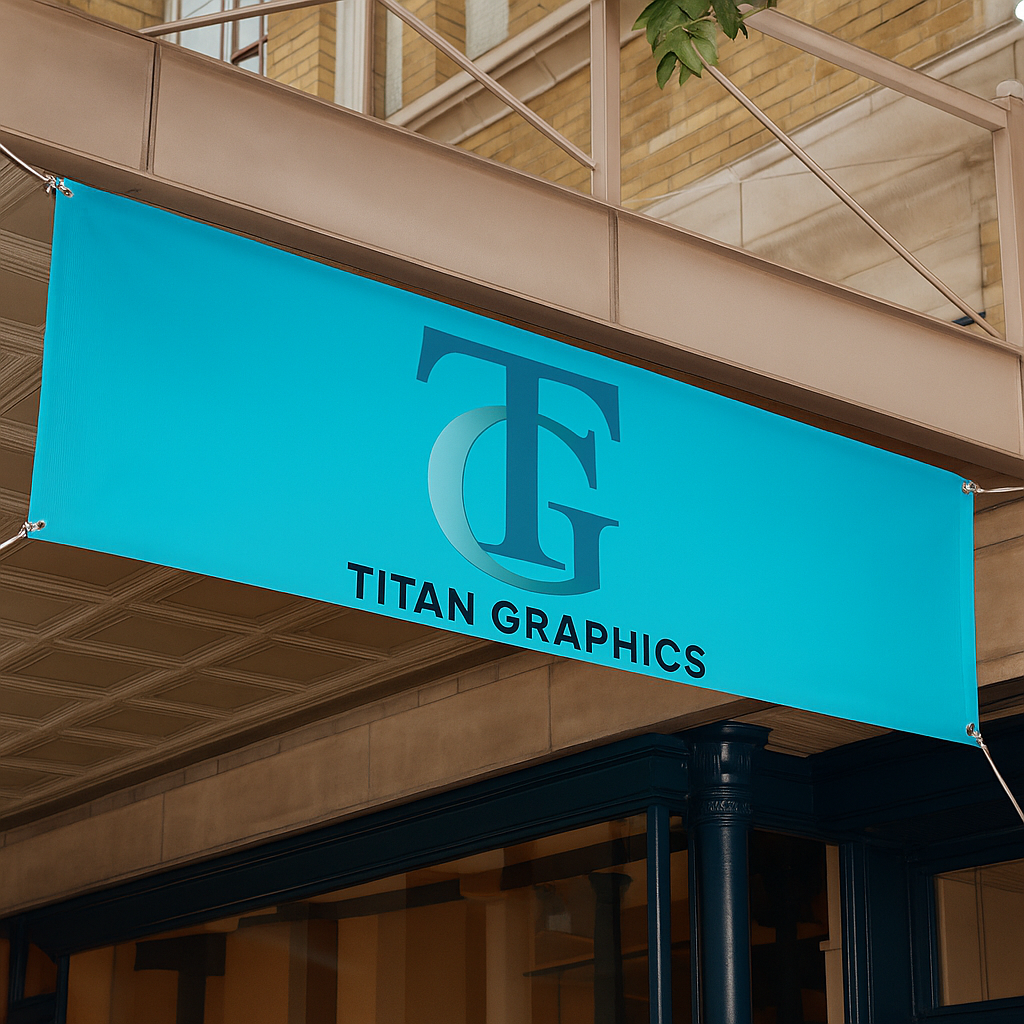 Custom Vinyl Banners – Weather-Resistant, High-Impact Advertising Upload Your Logo or Design
